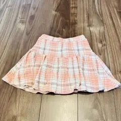 エバークローゼット スカッツ 130 チェック スカート インパン付き