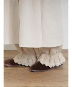 【新品】サマンサモスモス　裾絞りペチパンツ