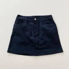 美品 ジャックバニー ゴルフ ウェア スカート 0 ネイビー