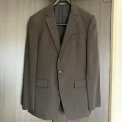 ストライプ ビジネススーツ　結婚式　コムサ　メン