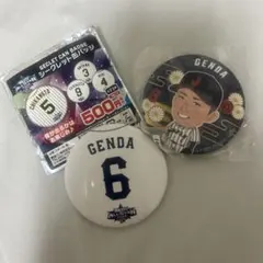 源田壮亮 缶バッジ×2 set