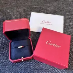 明日30日削除 Cartier ミニラブリング Au750 50 YG - メルカリ