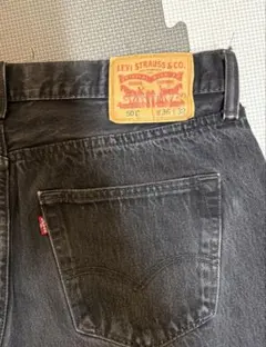 LEVI'S 501 ブラックデニム