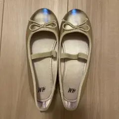 H&M キッズ フォーマルシューズ バレエシューズ 19.5cm