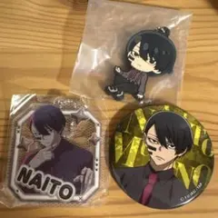 桃源暗鬼　無陀野無人　レース入りアクリルキーホルダー 缶バッジ　キーホルダー