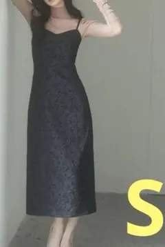 saison de papillon ジャガード ワンピース