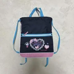 新品未使用タグ付き　エンジェルブルー　ナップザック　平成レトロ　ナカムラくん