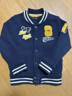子供服TOMMY ジャケット裏起毛　100cm ネイビー