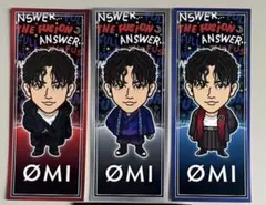 登坂広臣 ØMI INFINITY MOON 縁日 千社札3枚セット