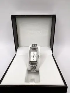 COACH コーチ レディース腕時計 スクエア シルバー 箱付のサムネイル