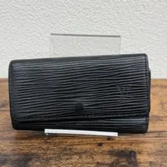 LOUIS VUITTON ルイヴィトン エピレザー ブラックキーケース 4連