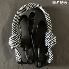 【正規品】ボールアンドチェーン エコバッグ用ストラップ 白黒ストライプ