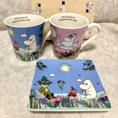 新品 YAMAKA ムーミン マグカップ プレートセット ヤマカ ペア