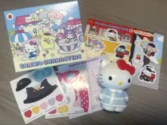 ハローキティ フィギュア、シールセット