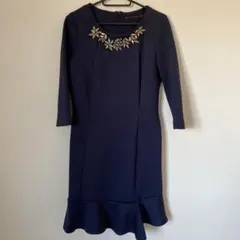 zara basic ワンピース M 美品　フォーマル