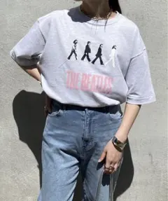 THE BEATLES Abbey RoadT グレー