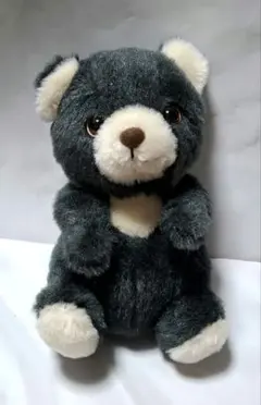 サンアロー　potte　くま　ぬいぐるみ　黒　ツキノワグマ　テディベア