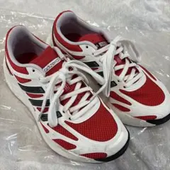 adidas adizero スニーカー レッド/ホワイト