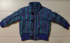 Motherways チェック柄ダウンコート 104