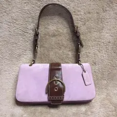 【美品】COACH コーチ★ソーホー SOHO★Y2K★希少カラー パープル