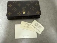 美品 財布 ルイヴィトン ポルト モネ・ビエ トレゾール モノグラム