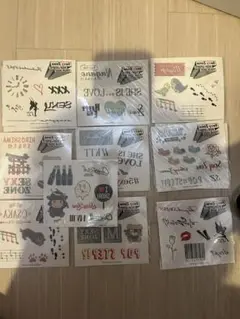 SexyZone PAGESのステッカー9枚セット