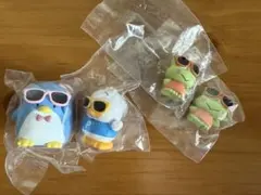 はぴだんぶい　グラサンばちばちフィギュア　カプセルトイ　ガチャガチャ　サンリオ