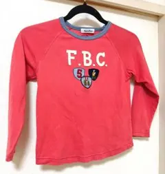 familiar キッズ ロングTシャツ レッド F.B.C.　120cm