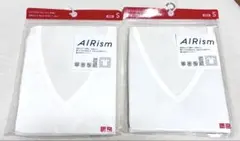 新品未使用❗️ユニクロAir ismホワイトTシャツ2セット