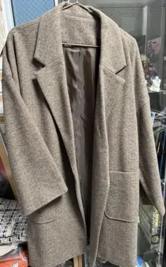 Mila Owen ブラウン　チェスターコート