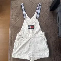 新品未使用☆Tommy jeansロゴストラップ デニムサロペットのサムネイル