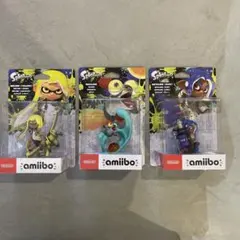 amiibo  スプラトゥーン3  インクリング・コジャケ・オクトリング