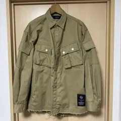 GU×UNDERCOVER ミリタリージャケット Sサイズ ベージュ