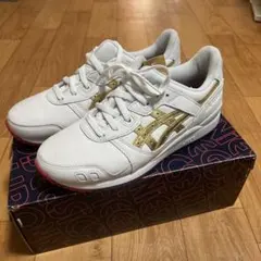 ASICS GEL-LYTE III OG ホワイトリッチゴールド 26.5cm