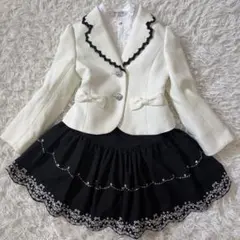 89　アリサナ　入学式　スーツセット　ブラウス付き　130㎝