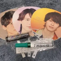 7 MEN 侍 矢花黎 うちわとペンライトセットのサムネイル