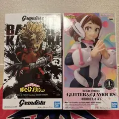 新品未開封 僕のヒーローアカデミア 爆豪勝己 麗日お茶子 2個セット ヒロアカ