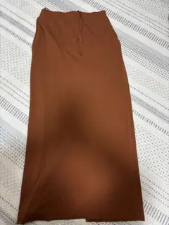エアリズム ブラウン タイトスカート M
