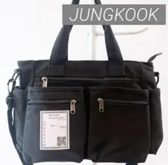 BTS 多機能 軽量バッグ ショルダー トートバッグ JUNGKOOK グクのサムネイル