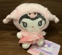 サンリオ　クロミ　KUROMI たれ耳 ゴシックフード　ぬいぐるみ