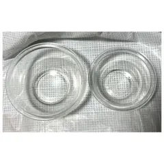 iwaki イワキ 耐熱ガラスボウル 2点セット 調理器具 キッチン用品 中古のサムネイル