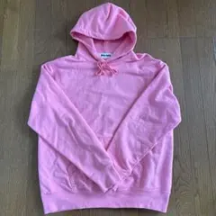 MIN-NANO ピンク パーカー Lサイズ