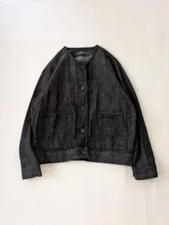 【専用】sosotto デニム ノーカラージャケット