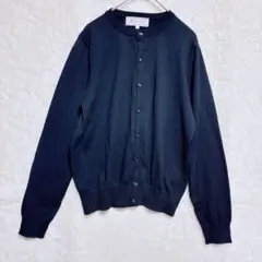 ロペピクニック　カーディガン 【サイズ38】 黒　レーヨン混　オフィス