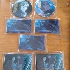 呪術廻戦　ファンパレくじ　七海健人　灰原雄　アクリルブロック　缶バッジ　セット