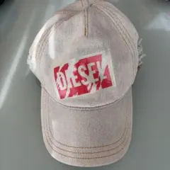 DIESEL デニムキャップ ダメージ加工