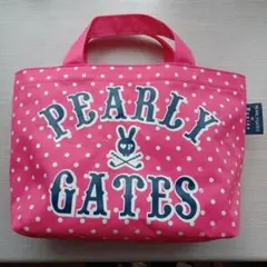 PEARLY GATES× Regina コラボカートバッグ ピンク ドット柄のサムネイル