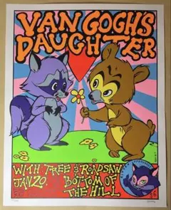 frank kozik / dinosaur jr シルクスクリーンポスター - メルカリ
