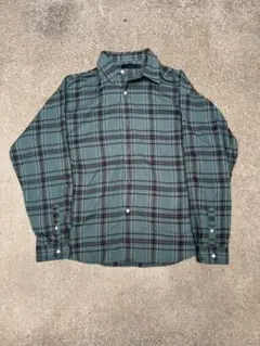 【極美品】レイジブルー チェックシャツ 長袖 グリーン×ブラウン Lサイズのサムネイル