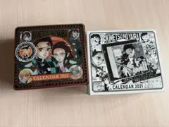 シュリンク有未開封　鬼滅の刃 コミック特製缶入り日めくりカレンダー 2021